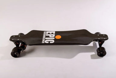 EPIC Racer 3200 Carbon Dual Pro Electric Skateboard street setup right side top view