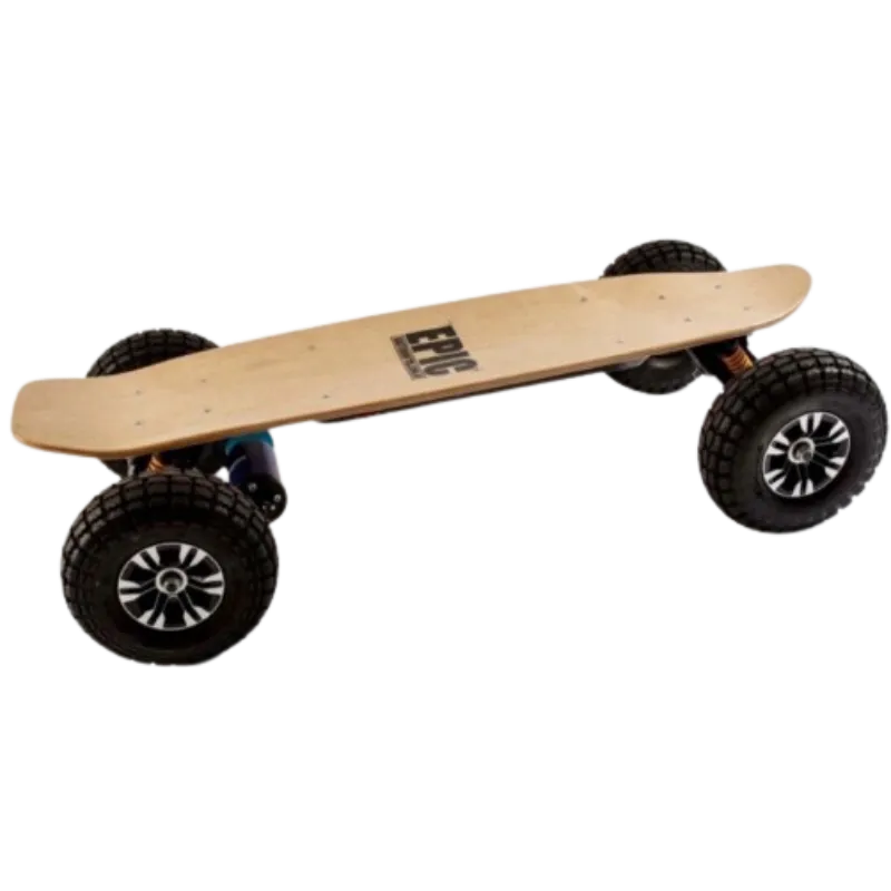 EPIC Dominator 4000 Pro Electric Skateboard right side top angle view