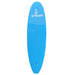 FUNKY SUPS Tutti Frutti Stand Up Paddle Board Package bottom blue, "FUNKY SUPS" logo