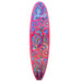 FUNKY SUPS Flower Power Stand Up Paddle Board Package, bottom (pink/ flower graphic design), "FUNKY SUPS" logo