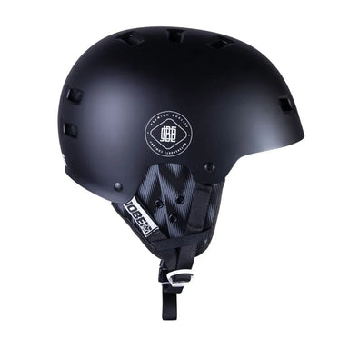 JOBE Base Wakeboard Helmet Black Premium Quality Watersports Company logo side view
