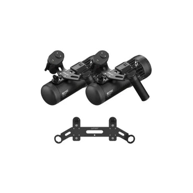 LEFEET S1 PRO 2-in-1 Water Scooter front angle view, Dual Jet Bracket top view