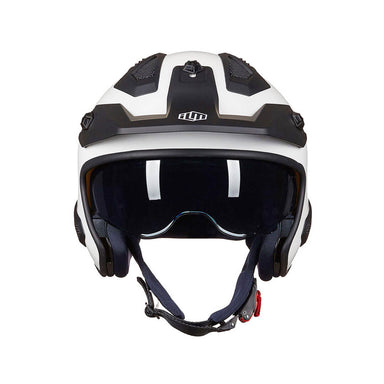 VIPPA Scorpion ILM Helmet White without Face Grill Front view