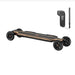 MEEPO Ninja Hurrican Bamboo Electric Skateboard with remote controller, 175 x 50 Meepo 175S Pneumatic Tyres front angle view