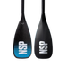 NSP Allrounder 86 30% Carbon Hybrid Adjustable Paddle Blade detail "NSP" logo