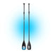 NSP Allrounder 86 30% Carbon Hybrid Adjustable Paddle front and back view "NSP" logo