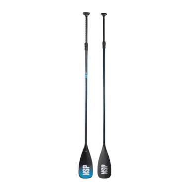 NSP Allrounder 86 30% Carbon Hybrid Adjustable Paddle front and back view