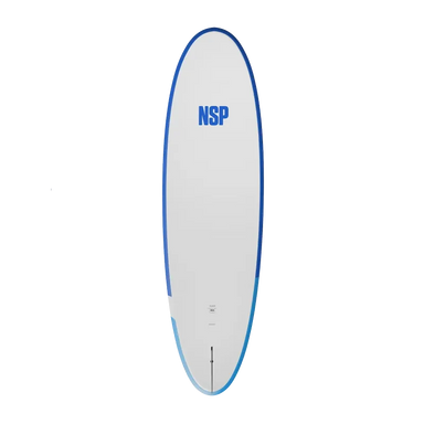 NSP Cruise Elements Stand Up Paddle Board White Round Tail Bottom view