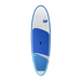 NSP Cruise Elements Stand Up Paddle Board White "NSP" logo EVA Deck Pad Centre Ledge Handle Bungee Storage Round Tail