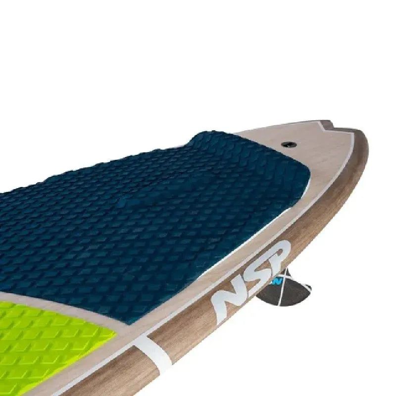 NSP DC Super X 2021 Surf Stand Up Paddle Board Deck Blue Thermoformed EVA Tail kick Centre arch Swallow tail