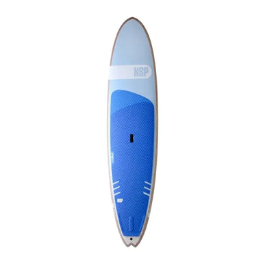 NSP DC Super X 2022 Surf Stand Up Paddle Board Blue Deck Pad Centre Ledge Handle "NSP" logo