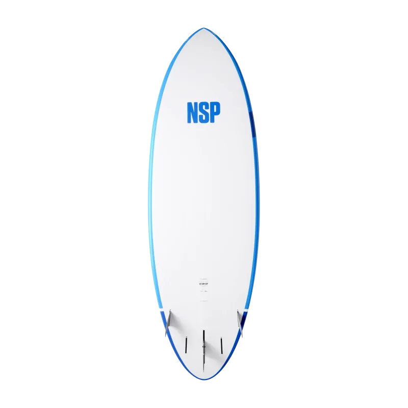 NSP DC Surf Elements Stand Up Paddle Board Wide-bodied Bottom "NSP" logo