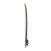 NSP DC Surf SUP Wide CocoFlax Stand Up Paddle Board Rail side view