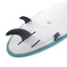 NSP Elements Allrounder Stand Up Paddle Board Aqua Bottom 5 Fin Box Rount Tail