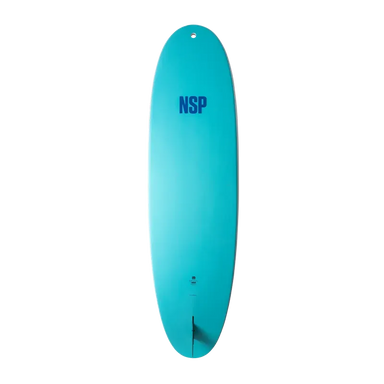NSP HIT Cruiser Stand Up Paddle Board White Bottom (Aqua) "NSP" logo