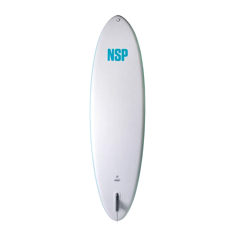 NSP O2 Allrounder Inflatable Stand Up Paddle Board Package Bottom view