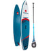 RED PADDLE 11'3" Sport MSL iSUP Package Blue Hybrid Paddle Blue