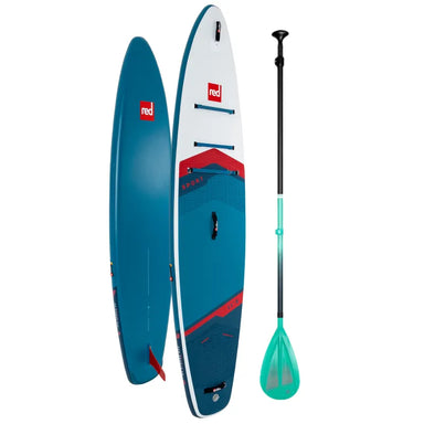 RED PADDLE 11'3" Sport MSL iSUP Package Blue Cruiser Tough Paddle Green