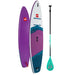 RED PADDLE 11'3" Sport MSL iSUP Package Purple SE Green Cruiser Tough Paddle