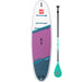 RED PADDLE Ride 9'8" iSUP Purple SE Cruiser Tough Paddle Green