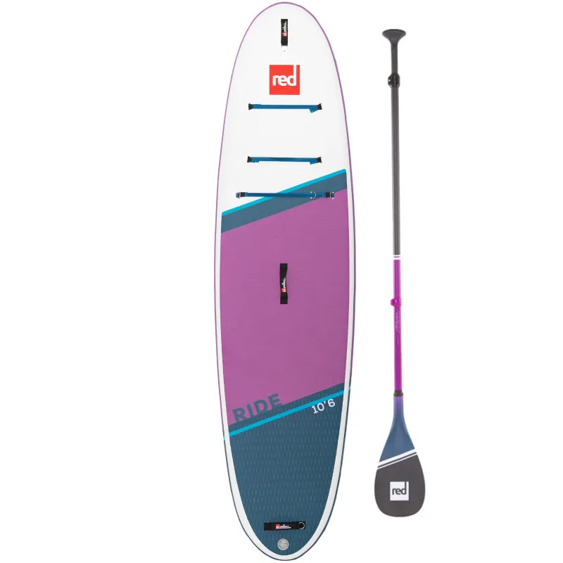 RED PADDLE Ride 9'8" iSUP Purple SE Hybrid Paddle Purple