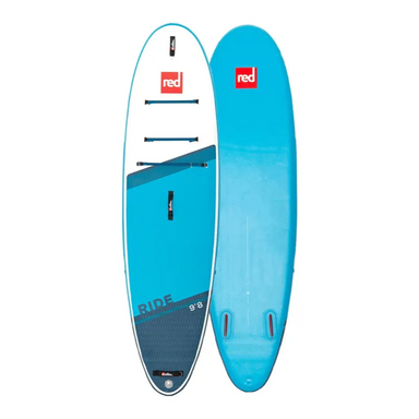 RED PADDLE Ride 9'8" iSUP Blue deck and bottom No Paddle