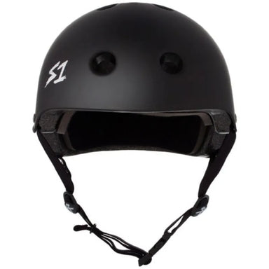 S-One Helmet Lifer in Black Matte front view