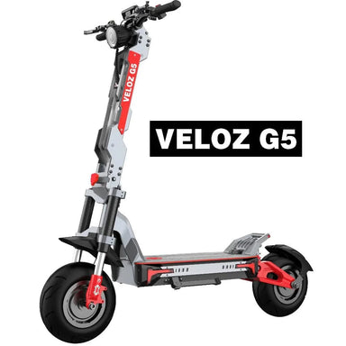 VELOZ G5 5000W All Terrain Electric Scooter front right angle view