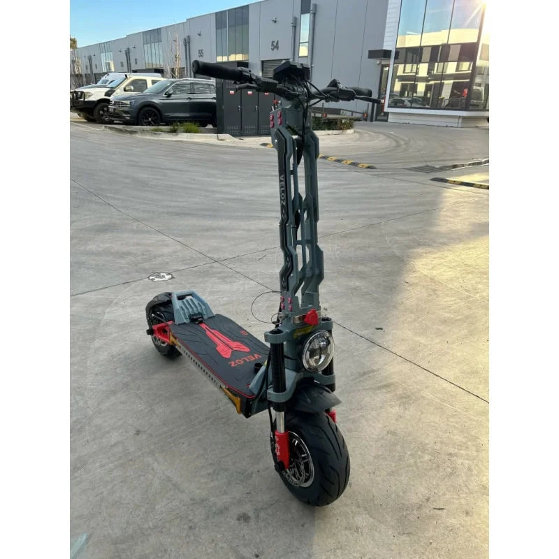 VELOZ G5 5000W All Terrain Electric Scooter Front angle view outdoors