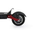 VELOZ X2 Dual Motor 2400W Electric Scooter red rear wheel side view