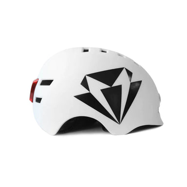 VIPPA Diamond LED Helmet White right VIPPA logo
