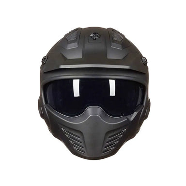 VIPPA Scorpion ILM Helmet Black Full Helmet front view